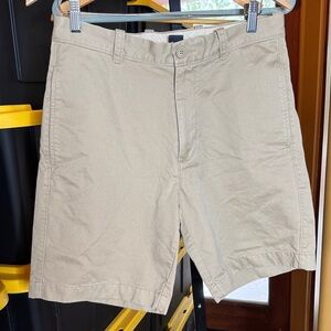 J Crew 9" Broken-In Chino Tan Shorts Size 31 Men’s